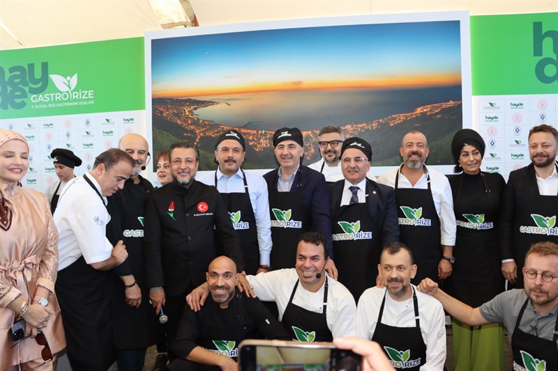 Rize'de 'GastroRize' Festivali Başladı…