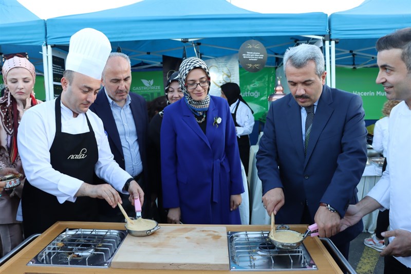 Rize'de 'GastroRize' Festivali Başladı…