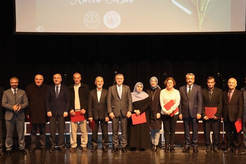 Bakan Bak ve Vali Baydaş, Öğretmenler Günü Etkinliğine Katıldı