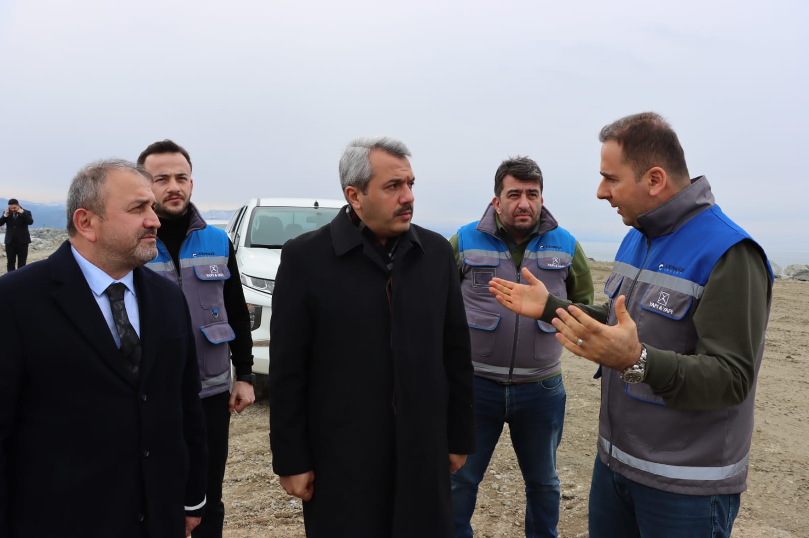 Vali Baydaş, Lojistik Limandaki Çalışmaları İnceledi