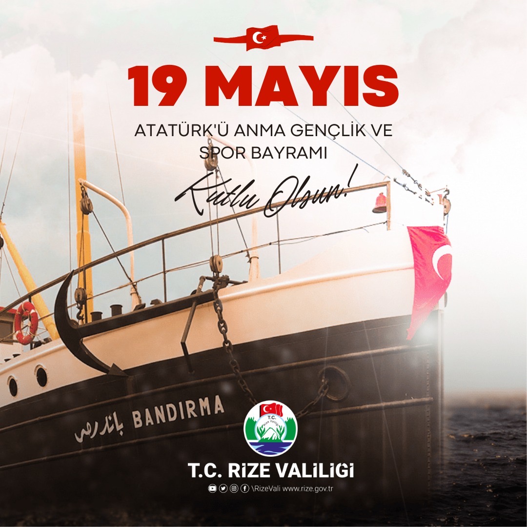 Vali İhsan Selim Baydaş’ın 19 Mayıs Atatürk’ü Anma, Gençlik Ve Spor Bayramı Mesajı…